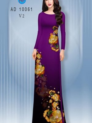 vai ao dai hoa in 3d ton dang ngoc mau moi 734127