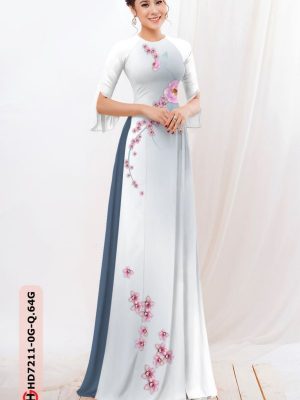 vai ao dai hoa in 3d ton dang ngoc rat dep 407248