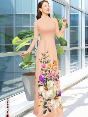 vai ao dai hoa in 3d ton dang ngoc ua chuong 579239