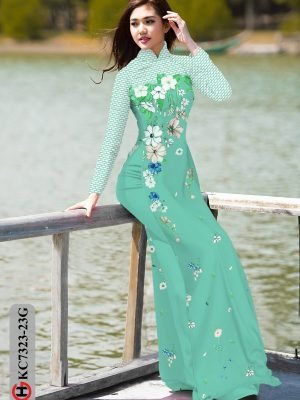 vai ao dai hoa in 3d truyen thong vua ra 25514