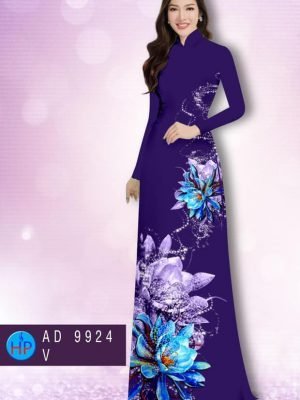 vai ao dai hoa in 3d vai ao dai my my cuc dep 206197