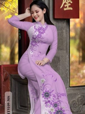 vai ao dai hoa in 3d vai ao dai my my dep 1286153