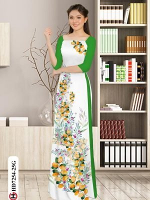 vai ao dai hoa in 3d vai ao dai my my gia tot 145572