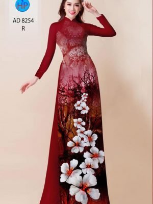 vai ao dai hoa in 3d vai ao dai my my gia tot 496225