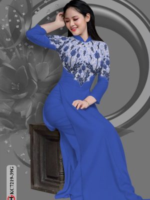 vai ao dai hoa in 3d vai ao dai my my mau moi 77190