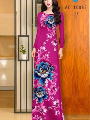 vai ao dai hoa in 3d vai ao dai my my phong cach 1864104