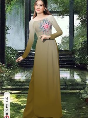 vai ao dai hoa in 3d vai ao dai my my rat dep 872215