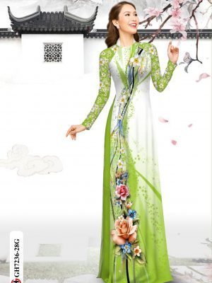 vai ao dai hoa in 3d vai ao dai my my ua chuong 190556