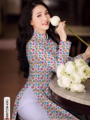 vai ao dai hoa nhi doc dao phong cach 176637