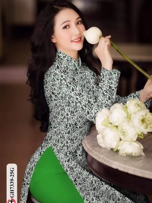 vai ao dai hoa nhi duyen dang rat dep 245126