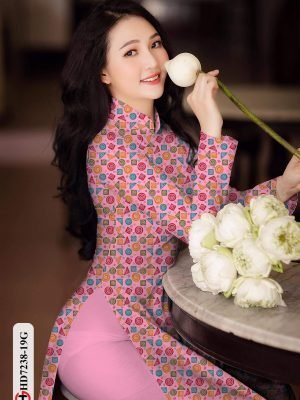 vai ao dai hoa nhi gia re cuc dep 266266