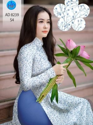 vai ao dai hoa nhi gia re cuc hot 2046104