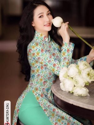 vai ao dai hoa nhi gia re duoc chon nhieu 980270