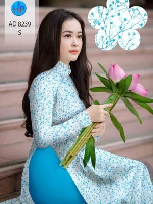 vai ao dai hoa nhi rat duyen rat dep 246197