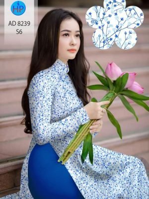 vai ao dai hoa nhi shop mymy dang hot 846198