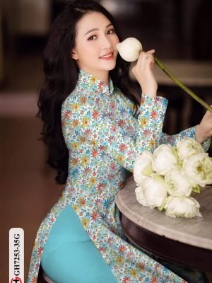 vai ao dai hoa nhi truyen thong doc dao 188041