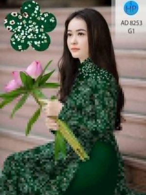 vai ao dai hoa nhi truyen thong duoc chon nhieu 1171248