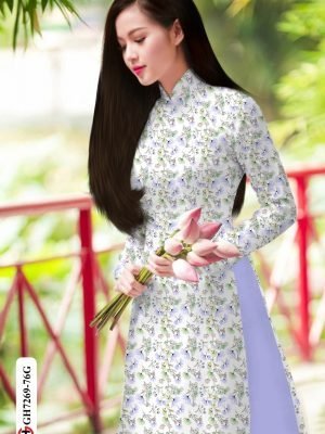 vai ao dai hoa nhi truyen thong duoc chon nhieu 464186