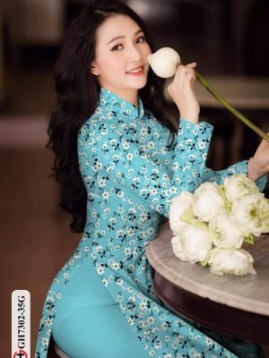 vai ao dai hoa nhi truyen thong gia tot 36711