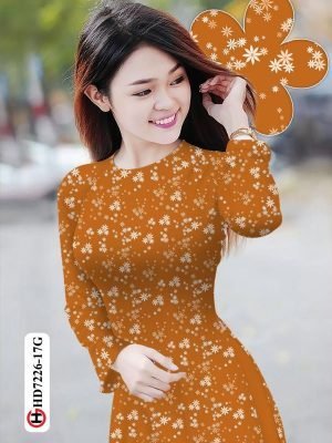 vai ao dai hoa nhi truyen thong vua ra 015156