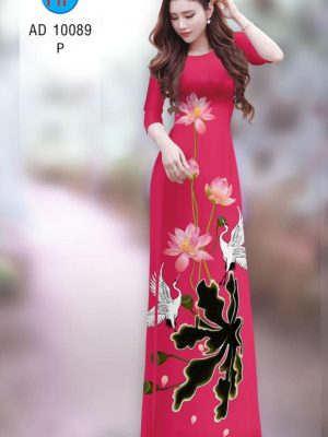 vai ao dai hoa sen doc dao chat luong 927295