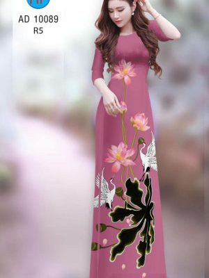 vai ao dai hoa sen rat duyen chat luong 227292