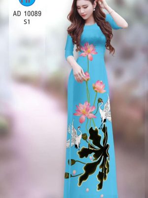 vai ao dai hoa sen shop mymy dam tham 127125