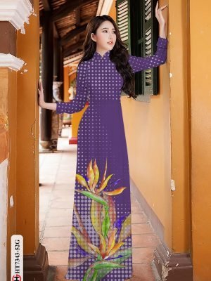 vai ao dai hoa thien dieu dang ngoc cuc hot 499148