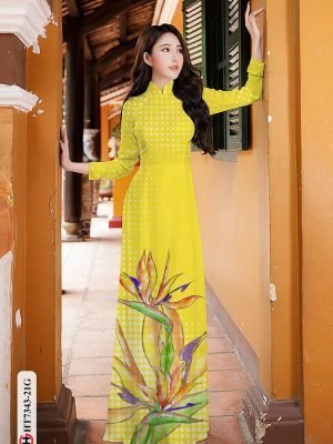 vai ao dai hoa thien dieu rat re cuc dep 149998