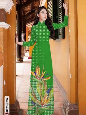 vai ao dai hoa thien dieu vai ao dai my my thuot tha 09917