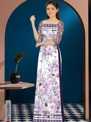 vai ao dai hoa van co truyen duoc chon nhieu 2018194