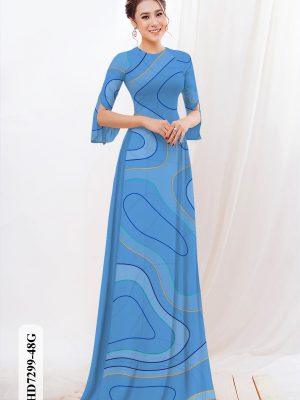 vai ao dai hoa van dang ngoc nam nay 037231