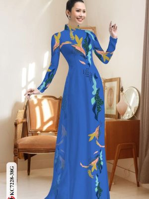 vai ao dai hoa van dang ngoc ua chuong 33615