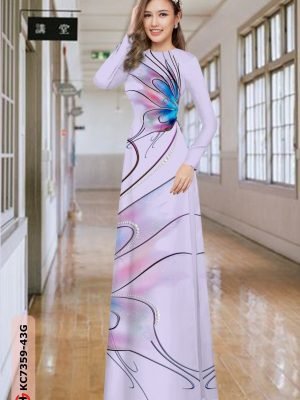 vai ao dai hoa van duyen dang nam nay 1693143