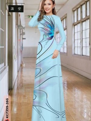 vai ao dai hoa van shop my my gia tot 993114