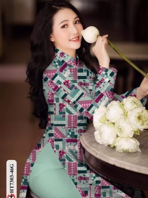 vai ao dai hoa van shop my my vua ra 6303