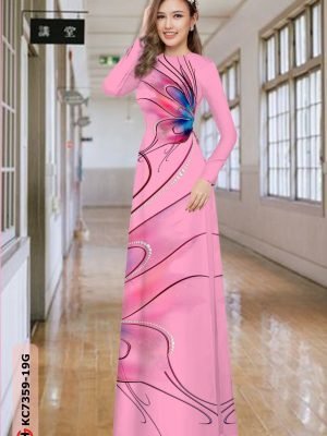 vai ao dai hoa van shop mymy dang hot 1093176