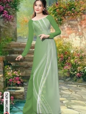 vai ao dai hoa van shop mymy dep 110361