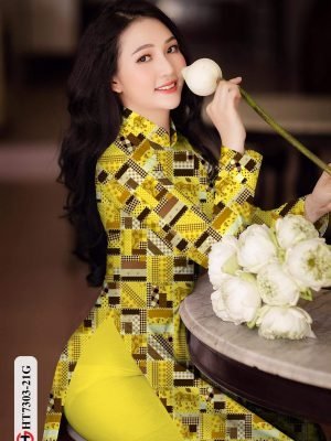 vai ao dai hoa van shop mymy dep 33096