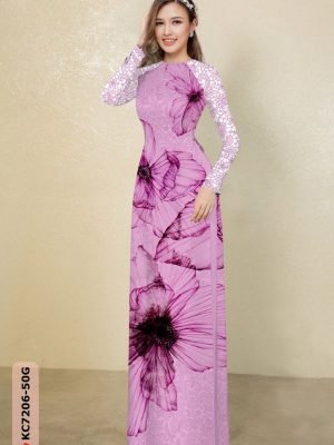 vai ao dai hoa van vai ao dai my my dep 1869150