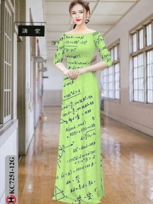 vai ao dai mon toan duyen dang phong cach 136487