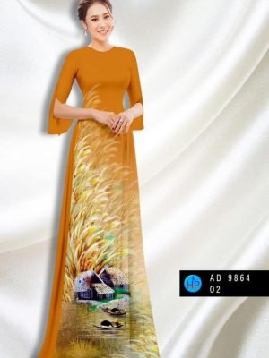 vai ao dai phong canh co truyen ua thich 156310