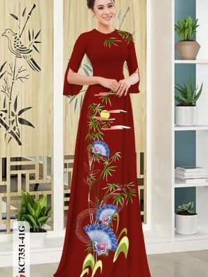 vai ao dai phong canh vai ao dai my my rat dep 12067