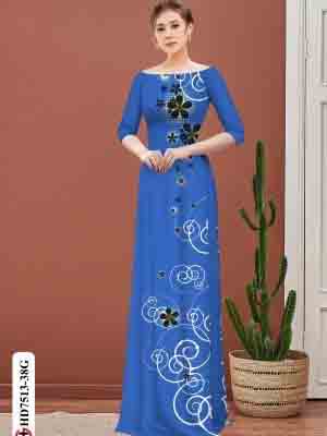 vai ao dai hoa 3d doc dao phong cach 1617263