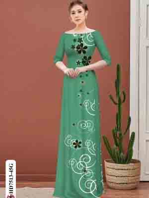 vai ao dai hoa 3d rat duyen da dang 317182