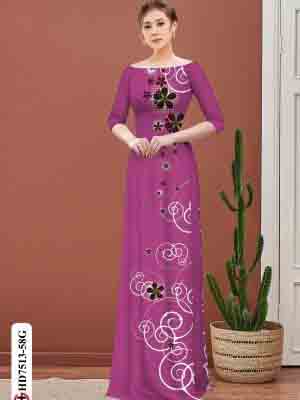 vai ao dai hoa 3d shop mymy cuc hot 1417261