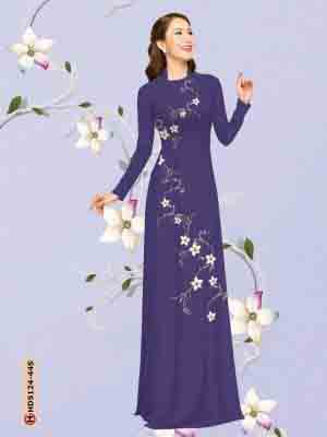 vai ao dai hoa day gia re dang hot 40312