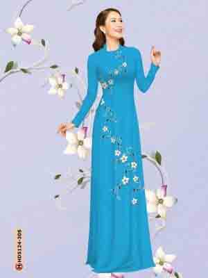 vai ao dai hoa day rat re vua ra 1403121