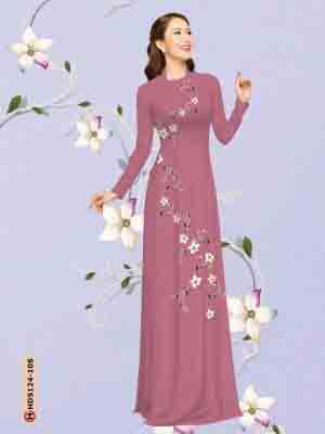 vai ao dai hoa day re dang hot 503117