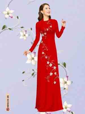 vai ao dai hoa day shop mymy dang hot 103117